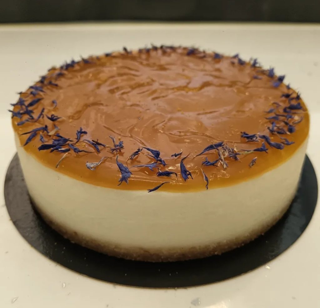 Tarta fría vegana de limón con textura cremosa – My Cat’s Cake